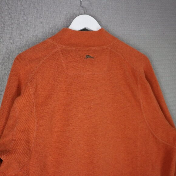 Tommy Bahama Reversible Sweater Mens XL Flip Side Half Zip - Picture 7 of 8